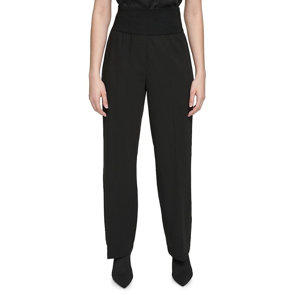 Calvin Klein
High-Waist Wide-Leg Pants